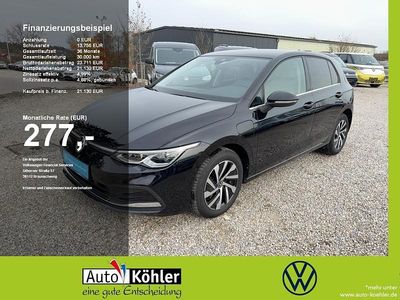 Deep black perleffekt Gebraucht 2022 VW Golf VIII Style | 21.130 € (Superpreis)