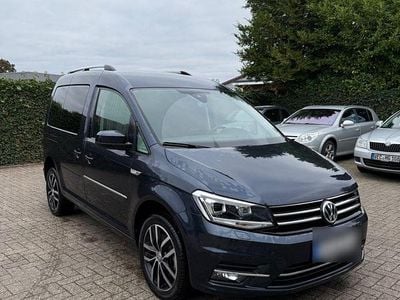 Gebraucht VW Caddy Highline 150 PS (110 kW) 2019 Blau Van / Kleinbus
