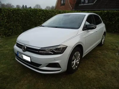 Gebraucht VW Polo IQ Drive 95 PS (69 kW) 2019 Weiß Kleinwagen