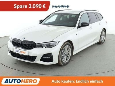 Usata BMW 330 M Sport 258 CV (189 kW) 2021 Bianco Station wagon