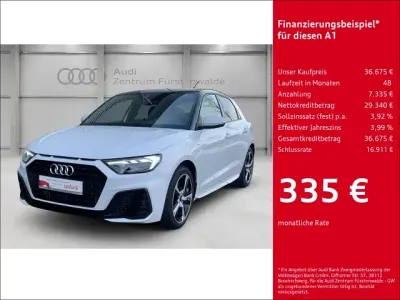Brugt Audi A1 Sportback S-Line 150 HK (110 kW) 2025 Hvid Hatchback