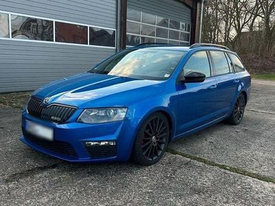 Gebraucht Skoda Octavia RS 220 PS (161 kW) 2015 Blau Kleinwagen