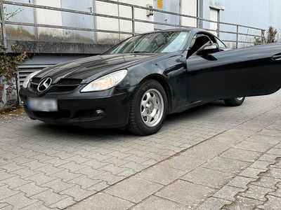 Gebraucht Mercedes SLK200 163 PS (119 kW) 2006 Schwarz Cabrio