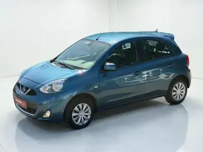 Gebraucht Nissan Micra Acenta 80 PS (58 kW) 2015 Blau Kleinwagen