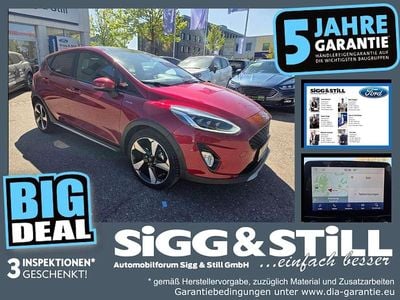 Usata Ford Fiesta Active X 125 CV (91 kW) 2020 Rosso Utilitaria