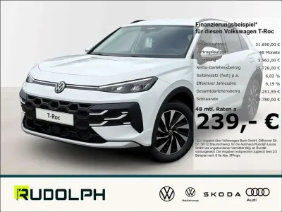 Gebraucht VW T-Roc Life 116 PS (85 kW) 2026 Pure white SUV