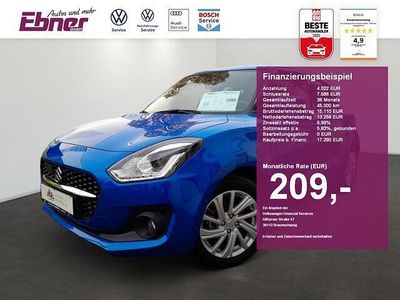 Gebraucht Suzuki Swift 83 PS (61 kW) 2024 Blau Kleinwagen