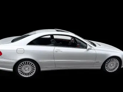 Gebraucht Mercedes CLK320 Elegance 218 PS (160 kW) 2002 Silber Coupé