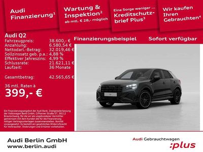 Mythosschwarz metallic Gebraucht 2025 Audi Q2 S-Line SUV | 38.600 € (Teuer)