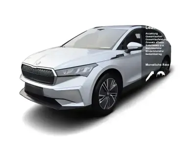 Gebraucht Skoda Enyaq iV Loft 150 kW (204 PS) 2024 Silber SUV