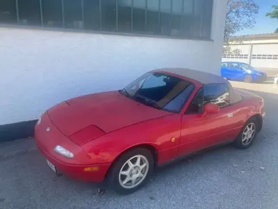 Gebraucht Mazda MX5 131 PS (96 kW) 1994 Rot Cabrio