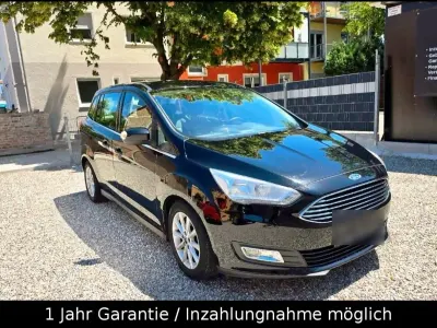 Gebraucht Ford C-MAX Titanium 125 PS (91 kW) 2016 Schwarz Van / Kleinbus