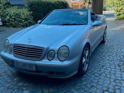 Brugt Mercedes CLK200 163 HK (119 kW) 2003 Sølv Cabriolet