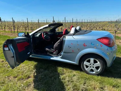 Gebraucht Opel Tigra 90 PS (66 kW) 2005 Blau Cabrio