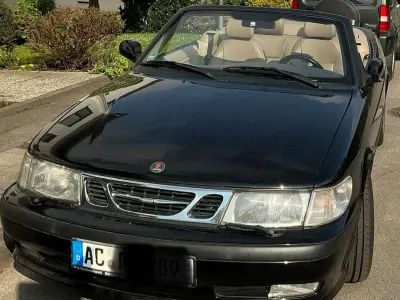 Gebraucht Saab 9-3 205 PS (150 kW) 2001 Schwarz Cabrio