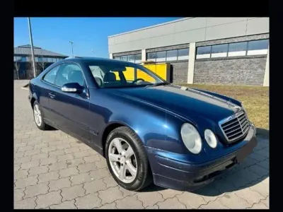Gebraucht Mercedes CLK200 Elegance 136 PS (100 kW) 2000 Blau Coupé