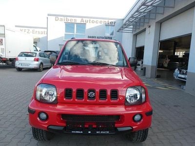 Begagnad Suzuki Jimny 82 HK (60 kW) 2002 Röd SUV