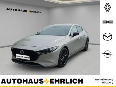 Gebraucht Mazda 3 Homura-Line 150 PS (110 kW) 2023 Platinum quartz m (beige) Limousine