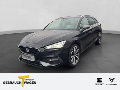 Gebraucht Seat Leon FR-Line 150 PS (110 kW) 2021 Schwarz Limousine