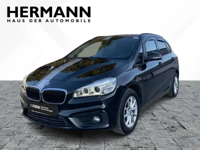 Gebraucht BMW 218 Active Tourer Sport Line 150 PS (110 kW) 2016 Schwarz Van / Kleinbus