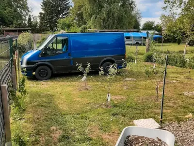 Gebraucht Ford Transit 140 PS (102 kW) 2008 Blau Van / Kleinbus