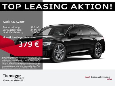 Schwarz Gebraucht 2025 Audi A6 S-Line Kombi | 50.690 € (Guter Preis)