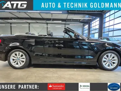 Gebraucht BMW 118 Cabriolet Sport Line 143 PS (105 kW) 2012 Schwarz Cabrio