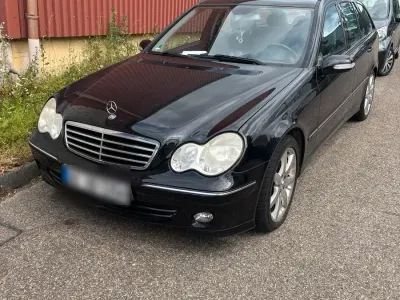 Brugt Mercedes C230 193 HK (141 kW) 2005 Sort Sedan