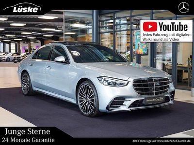 Brugt Mercedes S500 AMG line 449 HK (330 kW) 2025 Sølv Sedan