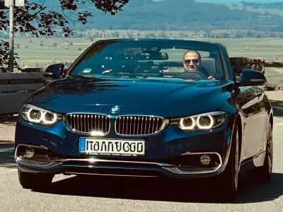 Gebraucht BMW 420 Luxury Line 184 PS (135 kW) 2020 Blau Cabrio