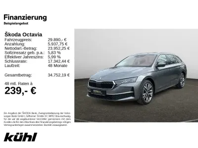 Gebraucht Skoda Octavia Selection 150 PS (110 kW) 2024 Graphitegrau metallic Kombi