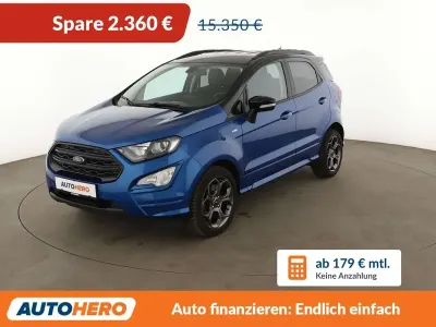 Gebraucht Ford Ecosport ST-Line 125 PS (91 kW) 2018 Blau SUV