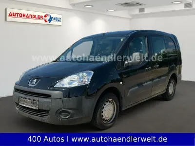 Gebraucht Peugeot Partner Comfort 90 PS (66 kW) 2010 Schwarz Van / Kleinbus