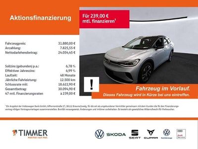 Gebraucht VW ID.4 GTX 250 kW (340 PS) 2023 Silber SUV