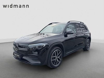 Gebraucht Mercedes EQB350 AMG line 214 kW (292 PS) 2022 Unilack nachtschwarz SUV
