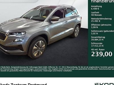 Gebraucht Skoda Karoq Tour 150 PS (110 kW) 2025 Grau SUV