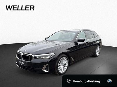 Schwarz Gebraucht 2022 BMW 520 Luxury Line Kombi | 27.150 € (Guter Preis)