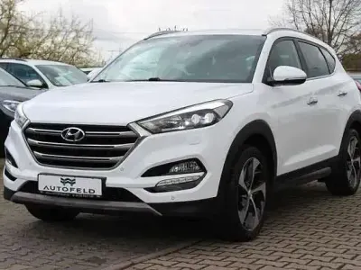Gebraucht Hyundai Tucson Premium 177 PS (130 kW) 2017 Weiß SUV