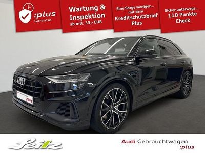 Mythosschwarz metallic Gebraucht 2022 Audi Q8 Ambiente SUV | 60.699 € (Fairer Preis)