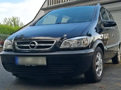 Gebraucht Opel Zafira Njoy 100 PS (73 kW) 2005 Schwarz Van / Kleinbus