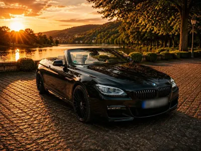 Gebraucht BMW 640 Cabriolet M Sport 313 PS (230 kW) 2013 Schwarz Cabrio