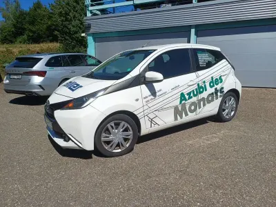 Gebraucht Toyota Aygo Edition-S 69 PS (50 kW) 2017 Weiß Kleinwagen