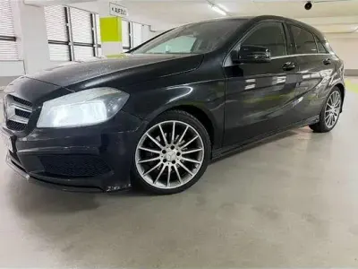 Gebraucht Mercedes A200 AMG line 136 PS (100 kW) 2012 Schwarz Kleinwagen