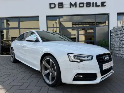 Gebraucht Audi A5 Sportback S-Line 150 PS (110 kW) 2017 Weiß Kleinwagen