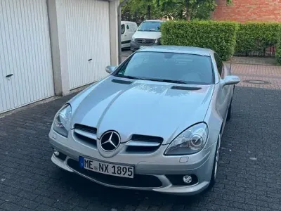 Gebraucht Mercedes SLK200 163 PS (119 kW) 2007 Silber Cabrio