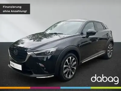 Gebraucht Mazda CX-3 Sports-Line 150 PS (110 kW) 2018 Schwarz SUV