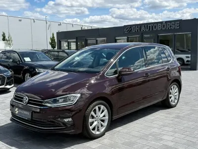 Gebraucht VW Golf Sportsvan Highline 131 PS (96 kW) 2018 Schwarz Van / Kleinbus