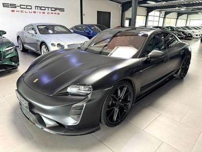 Usata Porsche Taycan Turbo S 560 kW (762 CV) 2022 Nero Berlina