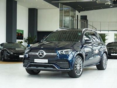 Second-hand Mercedes GLE400 AMG line 330 CP (242 kW) 2022 Albastru SUV