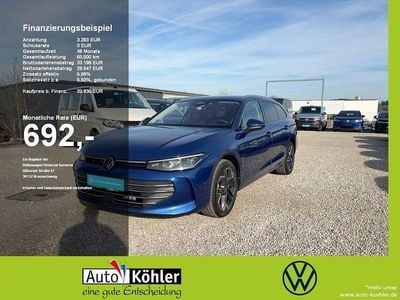 Gebraucht VW Passat Business 150 PS (110 kW) 2024 Reef blue Kombi